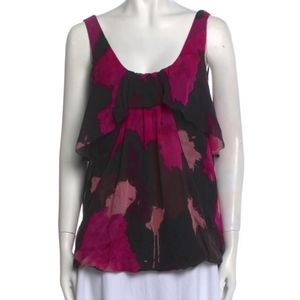 Dian von Furstenberg Silk Top